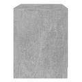 vidaXL Nočné stolíky 2ks betónovo sivé 45x34,5x44,5cm kompozitné drevo