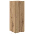 vidaXL Stojan na slnečník s úložiskom Remeselný dub 20 x 20 x 55,5 cm