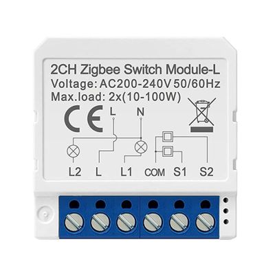 Smart Switch Module AVATTO LZWSM16-W2 ZigBee Tuya