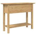 vidaXL Konzolový stôl BODO Medová hnedá 91 x 34.7 x 74 cm