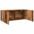 TV Skrinka vidaXL Nástenná Old Wood 100x30x41 cm