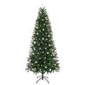 vidaXL Umelý vianočný stromček Zelená 240 cm PE a PVC