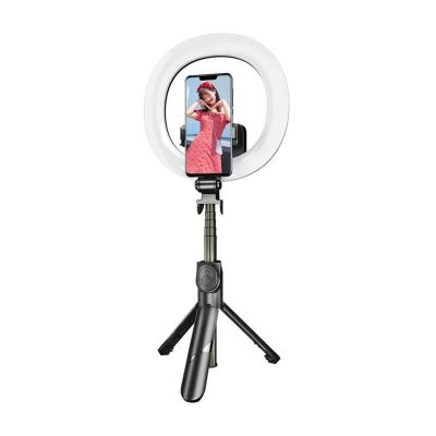 Selfie tyč/ statív Puluz dvojitá LED dióda
