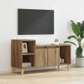 vidaXL TV skrinka 100 x 35 x 55 cm Remeselný dub Kompozitné drevo
