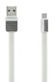 Remax AA-7105RC-044m Platinum dátový kábel microUSB, biela