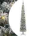vidaXL Umelý vianočný stromček Zelená 270 cm PVC, oceľ a plast