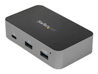USB 3.1 Gen 2 (10Gbps) - 3x USB-A & 1x USB-C - Powered - Universal Power Adapter Included (HB31C3A1CS) - Rozbočovač - 1 x USB-C + 3 x USB 3.1 - desktop - AC 110/240 V - pre P/N: PEXUSB321C
