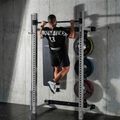 Multifunkčný skladací posilňovací stojan - Power Rack HMS KLT34 sivý