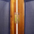 vidaXL 6-panelový paraván tmavomodrý 420x180 cm