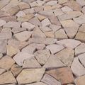 vidaXL Mozaikové dlaždice Červená 30 x 30 cm Mramor