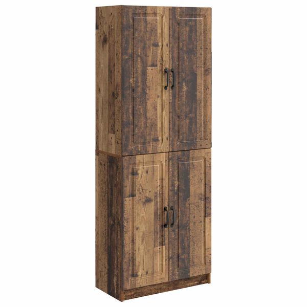 vidaXL Sada skríň 2 pcs Kompozitné drevo
