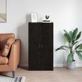 vidaXL Kancelársky kabinet Čierny dub 60 x 32 x 115 cm