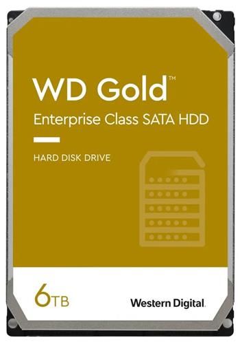 HDD 6TB WD6004FRYZ Gold 256MB SATAIII 7200rpm Pevný disk, interný, 6TB, SATA III, 3,5", 7200 rpm, 256MB