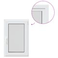 vidaXL Otočné a sklopné okno do suterénu RISOR 60 x 80 cm PVC a sklo