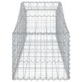 vidaXL Oblúkový gabionový kôš 6 ks 200x50x40/60 cm pozinkované železo