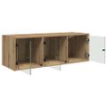 vidaXL Nástenná skrinka 102 x 37 x 35 cm Kompozitné drevo