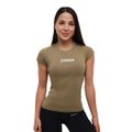 Dámske tričko FIT Olive - GymBeam, veľkosť XS