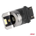 LED CANBUS PRO series 3157 P27/7W 4x3030 SMD White 12/24V CANBUS AMiO-03588