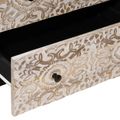 vidaXL Servírovacia skriňa 3 ks 60 x 33,5 x 75 cm Masívne mango drevo