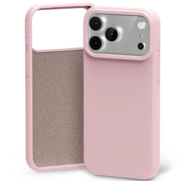 Etui Mercury Silicone do iPhone 17 Pro Max / 18 Pro Max ružovo-pieskové