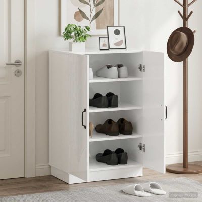 vidaXL Skriňa na topánky HOORN 59,5 x 39,5 x 87 cm Kompozitné drevo