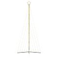 vidaXL LED vianočný stromček 570 LED teplá biela 399 cm