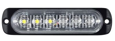 LED prídavné svetlo 12-24V/6W biele 6500K na karavany, lode, vozíky atď