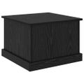 vidaXL Konferenčný stolík Čierny dub 50 x 50 x 35 cm Kompozitné drevo