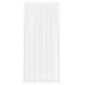 vidaXL Čipková záclona Biela 280 x 200 cm Polyester