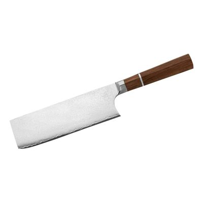 Herbertz 392040 kuchársky nôž Chai Dao 17,5cm, damašek a VG-10, orechové drevo