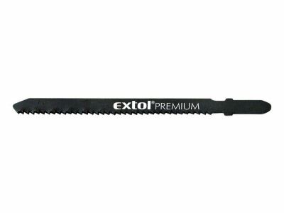 Plátky do přímočaré pily 5ks, 75x2,5mm, úchyt BOSCH, Bi-metal EXTOL-PREMIUM