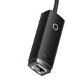 Sieťový adaptér Baseus Lite série USB-C na RJ45, 100 Mb/s (čierny)