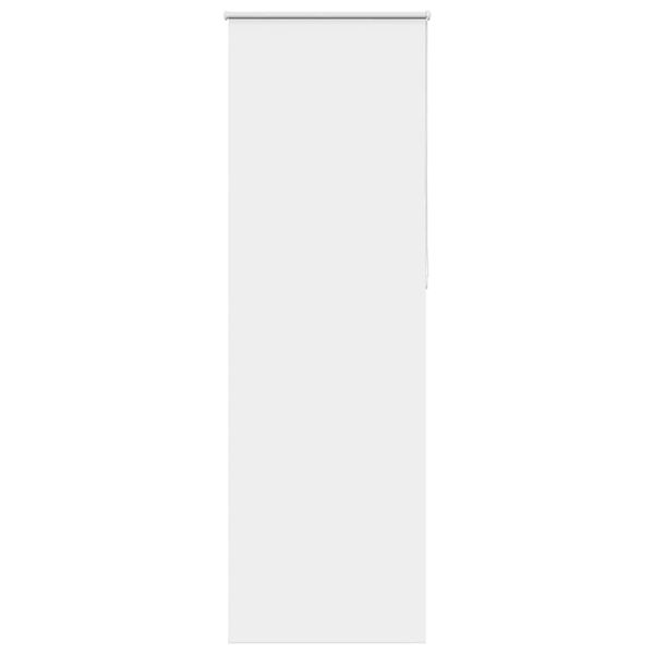 vidaXL Roleta Zatemnenie biela 80x230cm Šírka látky 75,7cm Polyester
