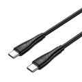 BWOO 60W kábel USB-C - USB-C BO-X318 1 m čierny