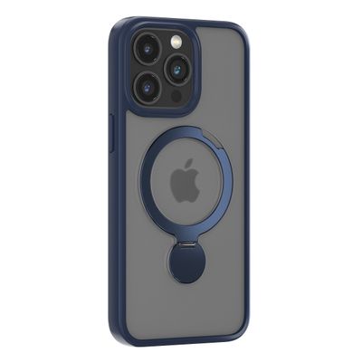 Obal Comma Joy Shark Mag pre iPhone 15 Plus modrý