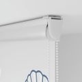 vidaXL Sprchová roleta s kazetou, 60x240 cm, šírka látky 56 cm