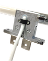 Q-315CH LED 7W/600lm/4000K zrkadlové svietidlo 50cm - čierne QTEC