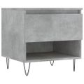 vidaXL Konferenčné stolíky 2 ks betónovo sivé 50x46x50 cm komp. drevo
