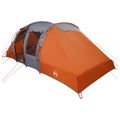vidaXL Okamžitý stan 524 x 232 x 192 cm Šedá a oranžová