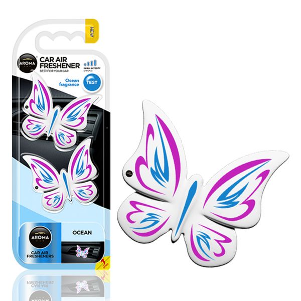 Osviežovače vzduchu AROMA FANCY SHAPES BUTTERFLY Ocean