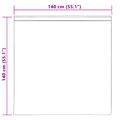 vidaXL Zatemňovacie závesy 2 ks Svetlosivá 140 x 140 cm Zamat