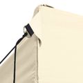 vidaXL Párty stan 291 x 431 x 315 cm Krémová Oxfordská látka