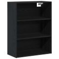 vidaXL Highboard 2 ks Čierny dub 69,5 x 34 x 180 cm