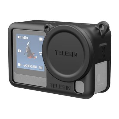 Silikónové ochranné puzdro Telesin pre DJI Osmo Action 6 (čierne)