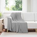 vidaXL Prikrývky na hodenie 24 ks Sivá 170 x 130 cm 7.43 kg Flís