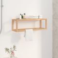 vidaXL Stojany na uteráky 60x20x20 cm masívny orech
