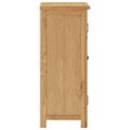 vidaXL Skrinka 45x32x85 cm dubový masív
