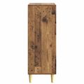 vidaXL Servírovacia skriňa Staré drevo 66 x 34,5 x 95 cm
