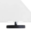 vidaXL Noha jedálenského stola v tvare pavúka, biela, 85x85x(72-73) cm, oceľ