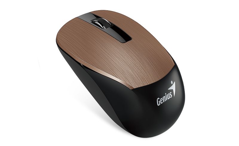 GENIUS NX-7015/Kancelárska/Blue Track/Bezdrôtová USB/Hnedá
